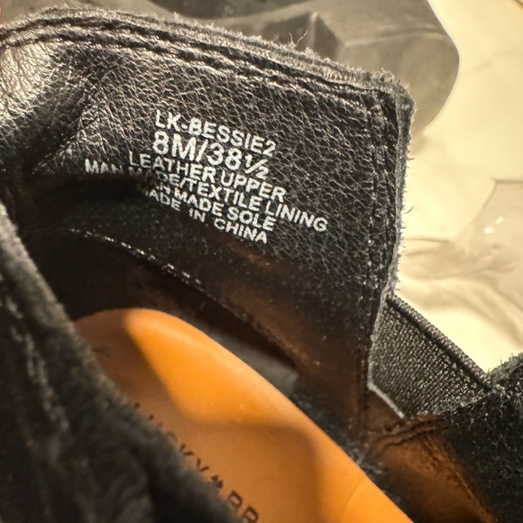 Lucky Brand Black Suede Bessie Ankle Booties - Picture 10 of 11